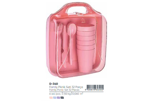 Family Picnic Set 32 Pieces 