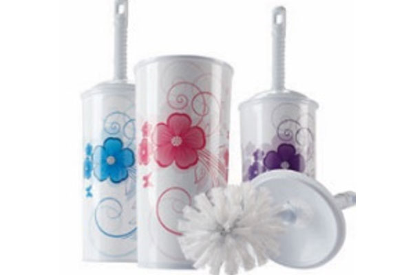 WC BRUSHES WITH FIGURED