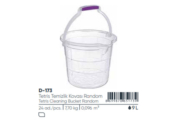 Tetris Cleaning Bucket Random