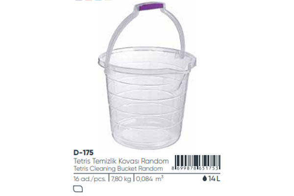 Tetris Cleaning Bucket Random