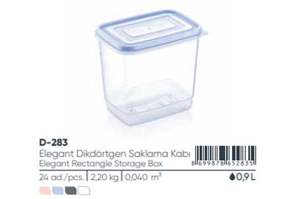 Elegant Rectangle Storage Box