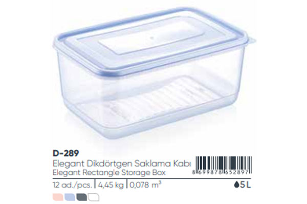 Elegant Rectangle Storage Box